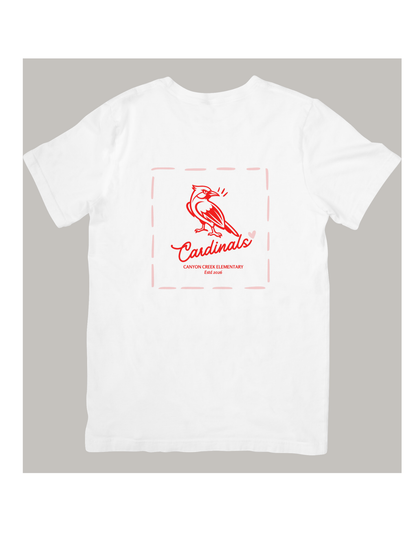 Mascot with Pink Heart T-Shirt
