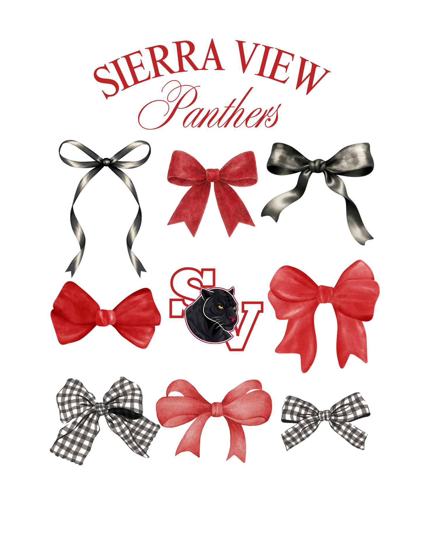 Bows T-Shirt Sierra View