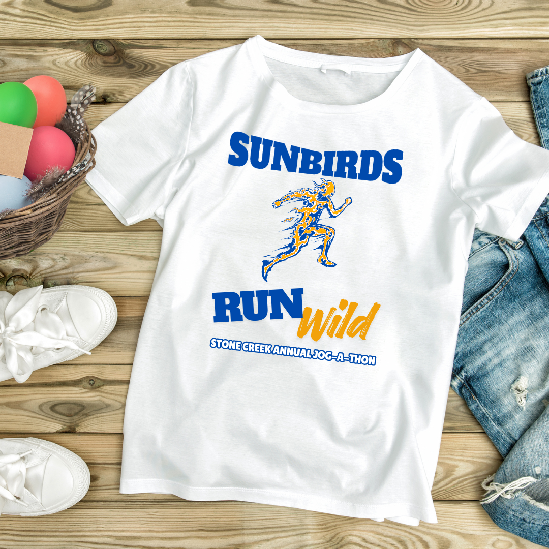 SUNBIRD Jog-A-Thon Decal Design #1